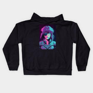 Major Motoko - Snake Plissken Mashup Kids Hoodie